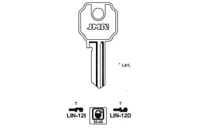 LLAVES EN BRUTO LIN-12D   GRUPO B