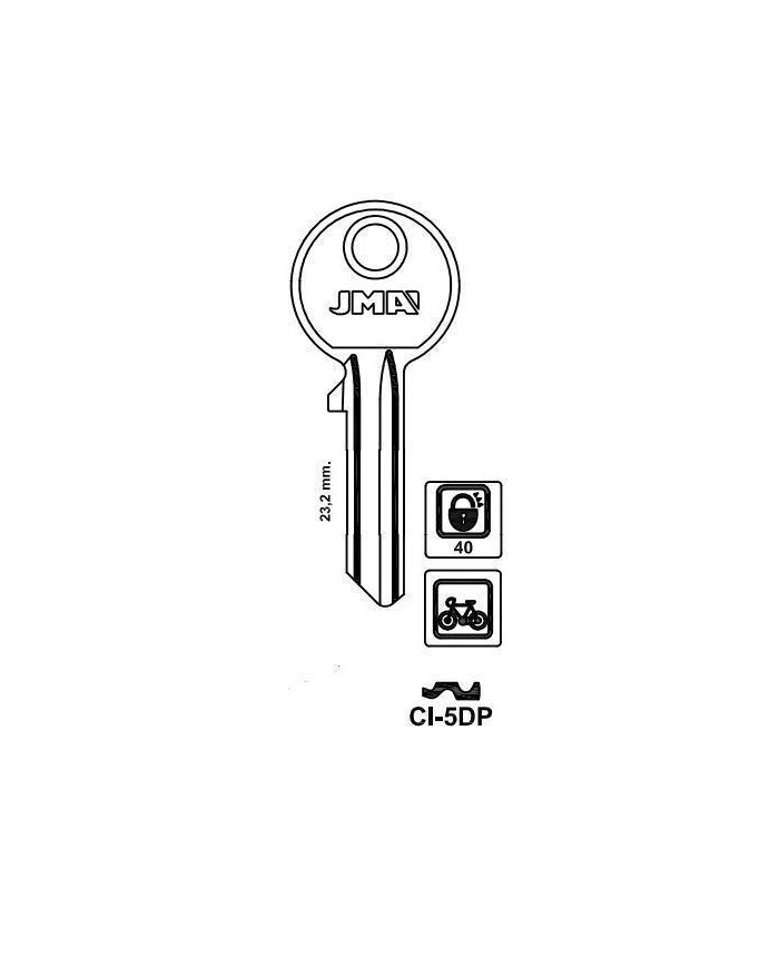 LLAVES EN BRUTO CI-5DP    GRUPO B