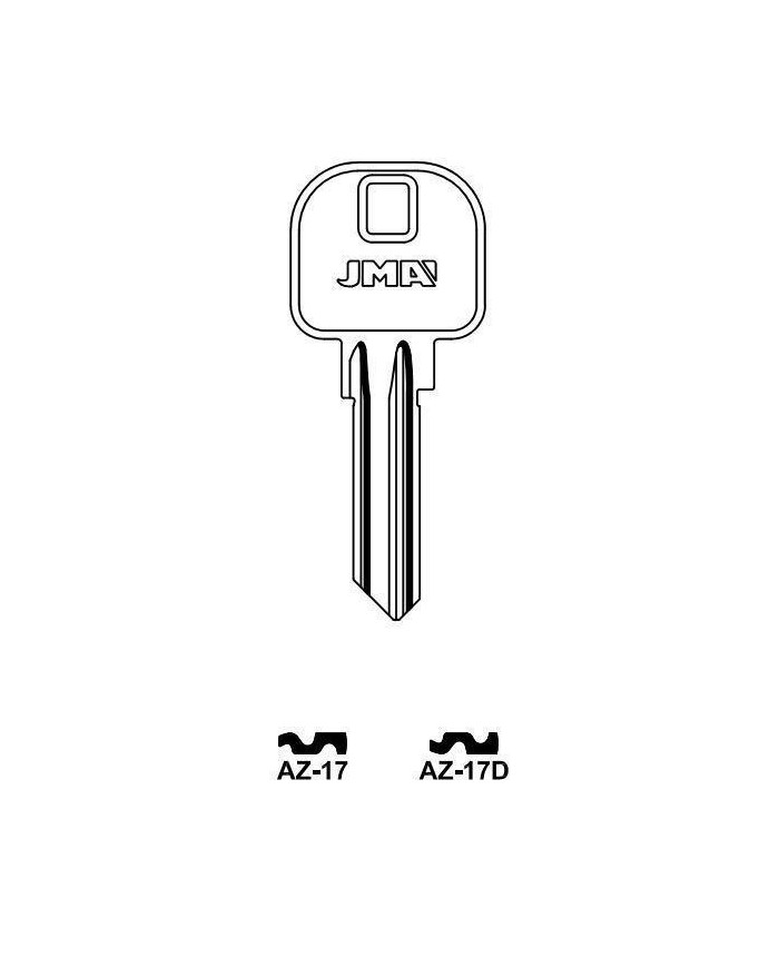 LLAVES EN BRUTO AZ-17     GRUPO A