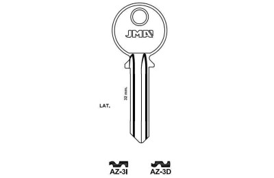 LLAVES EN BRUTO AZ-3D     GRUPO B