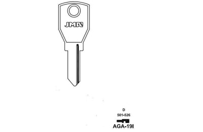 LLAVES EN BRUTO AGA-19I   GRUPO B