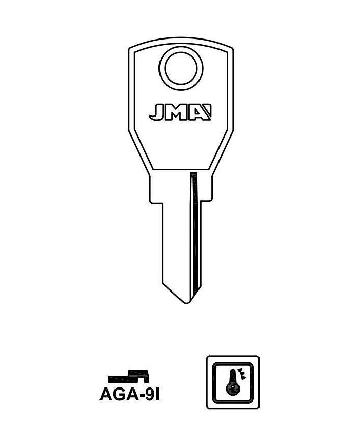 LLAVES EN BRUTO AGA-9I    GRUPO B