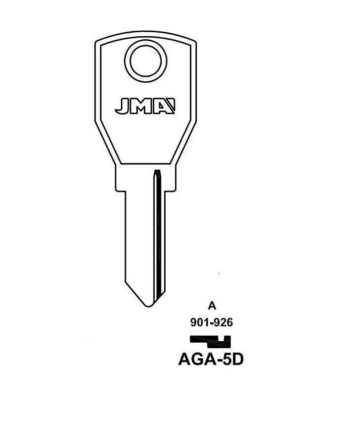 LLAVES EN BRUTO AGA-5D    GRUPO B