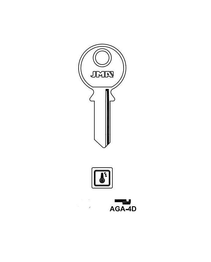 LLAVES EN BRUTO AGA-4D    GRUPO B