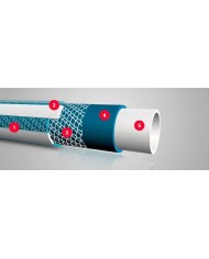 MANGUERA CRISTAL INDUSTRIAL  8X14 R/50MTS.