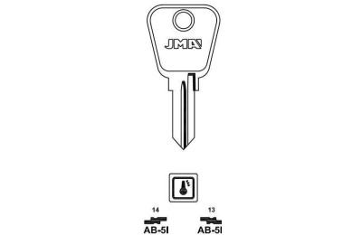 LLAVES EN BRUTO AB-5I     GRUPO C