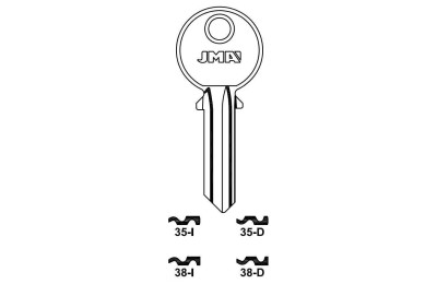 LLAVES EN BRUTO 38-D      GRUPO C