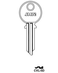 LLAVES EN BRUTO  ALUMINIO  CVL-5D