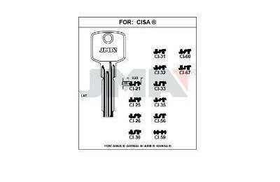 LLAVES BRUTO SEGURIDAD CI-21     LATON