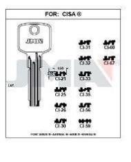 LLAVES BRUTO SEGURIDAD CI-21     LATON