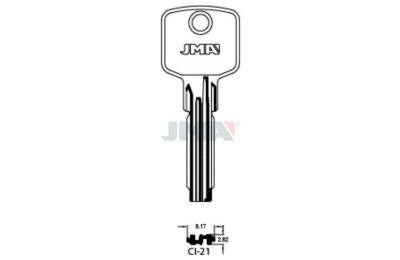 LLAVES BRUTO SEGURIDAD CI-21     LATON