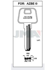 LLAVES BRUTO SEGURIDAD AZ-14     LATON