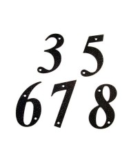 NUMERO 2 FORJA NEGRO AMIG 10CMS.