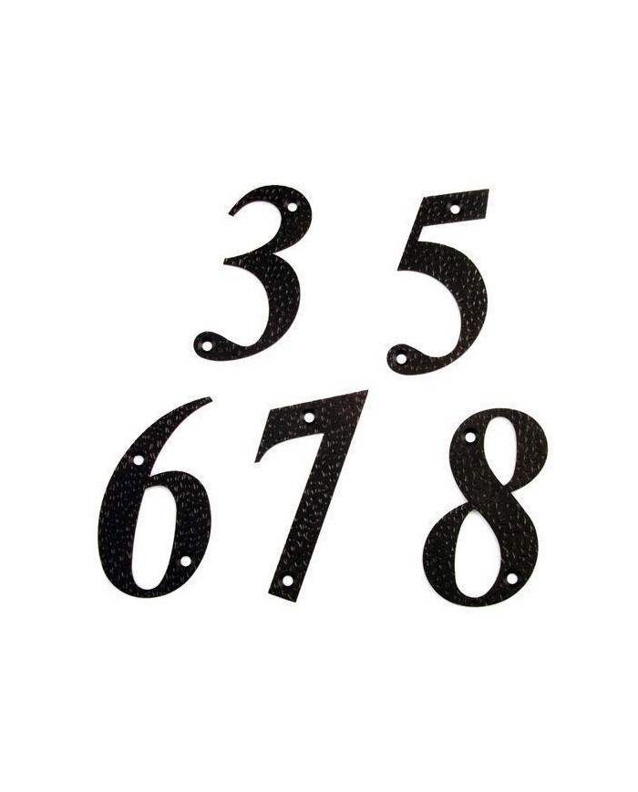 NUMERO 2 FORJA NEGRO AMIG 10CMS.