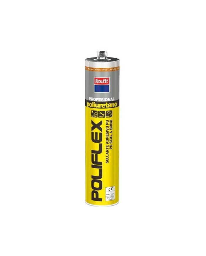 MASILLA POLIURETANO 300ML. MARRON 300 ML