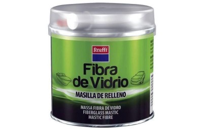 MASILLA KRAFFT FIBRA DE  VIDRIO 250 GRS.