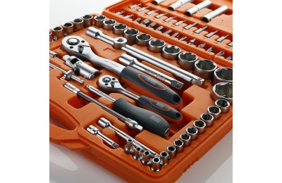 MALETIN LLAVE VASO 1/2-1/4 ALYCO 94PZS. 72 D