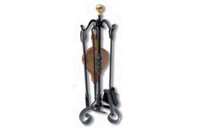 JUEGO CHIMENEA 72CMS. BOLA...