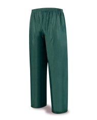 IMPERMEABLE PANTALON PVC-NYLON VERDE T-L