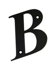 LETRA B FORJA NEGRO AMIG 10CMS.