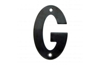 LETRA G ACERO INOXIDABLE AMIG 10CMS.