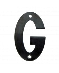 LETRA A FORJA NEGRO AMIG 10CMS.