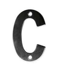 LETRA B ACERO INOXIDABLE AMIG 10CMS.