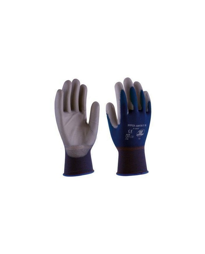 GUANTES POLIURETANO AZUL T- 9 S2003 (12UDS.)