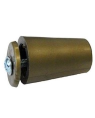 TOPE PLASTICO PERSIANA GRIS 40MM.