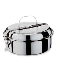 FIAMBRERA ILSA INOXIDABLE 20 CMS. 2 PLATOS