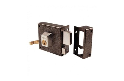 CERRADURA CVL ESMALTADA 1125AR-10 IZQUIERDA CILINDRO REDONDO