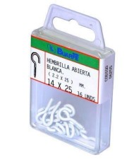 HEMBRILLA ABIERTA INDEX 14X 25 ZINCADA C/500UDS.