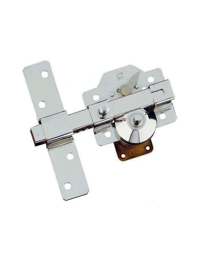 CERROJO AMIG CROMO 2-88MM. LLAVE/SEGURO