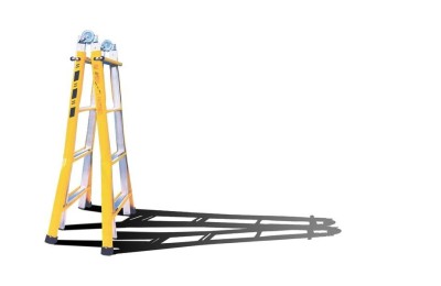 ESCALERA PLEGABLE ALUMINIO BABY BASE HIERRO