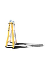 ESCALERA PLEGABLE ALUMINIO BABY BASE HIERRO