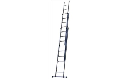 ESCALERA ROLSER ALUMINIO   9 PELDAÑOS 3 TRAMOS 7,40