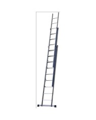 ESCALERA ROLSER ALUMINIO  11 PELDAÑOS 2 TRAMOS 6,21