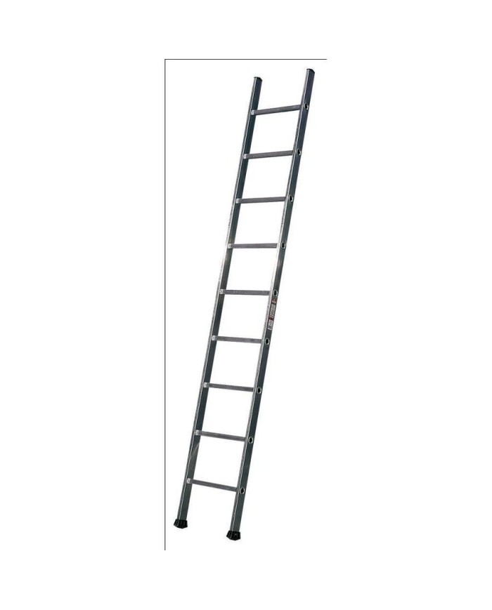 ESCALERA ROLSER ALUMINIO   9 PELDAÑOS 1 TRAMO 2,5MTS.