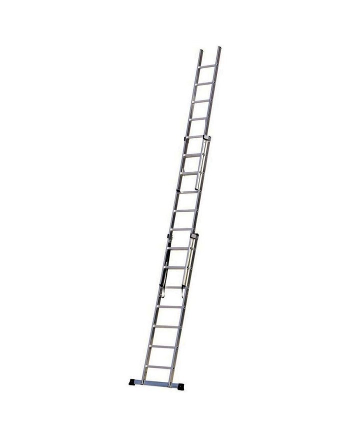 ESCALERA ROLSER ALUMINIO   7 PELDAÑOS 3 TRAMOS 5,72