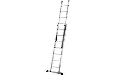 ESCALERA ROLSER ALUMINIO   7 PELDAÑOS 2 TRAMOS 4,54