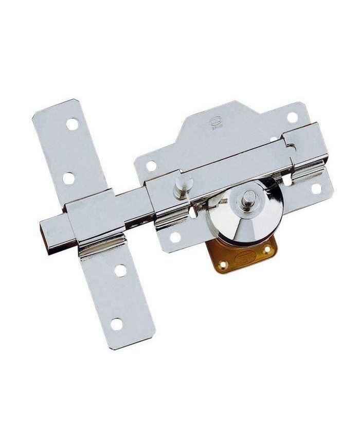 CERROJO AMIG CROMO 1-88MM. LLAVE/PASADOR