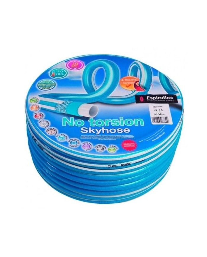 MANGUERA AZUL SKYHOSE 15MM. R/25MTS.