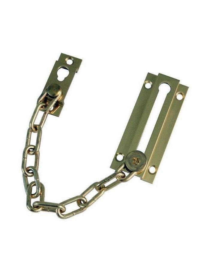 CADENA PUERTA AMIG MODELO 1 LATON