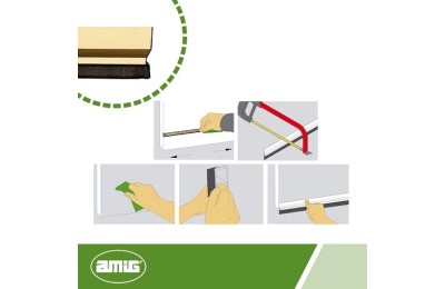 BURLETE AMIG ALUMINIO ORO  82