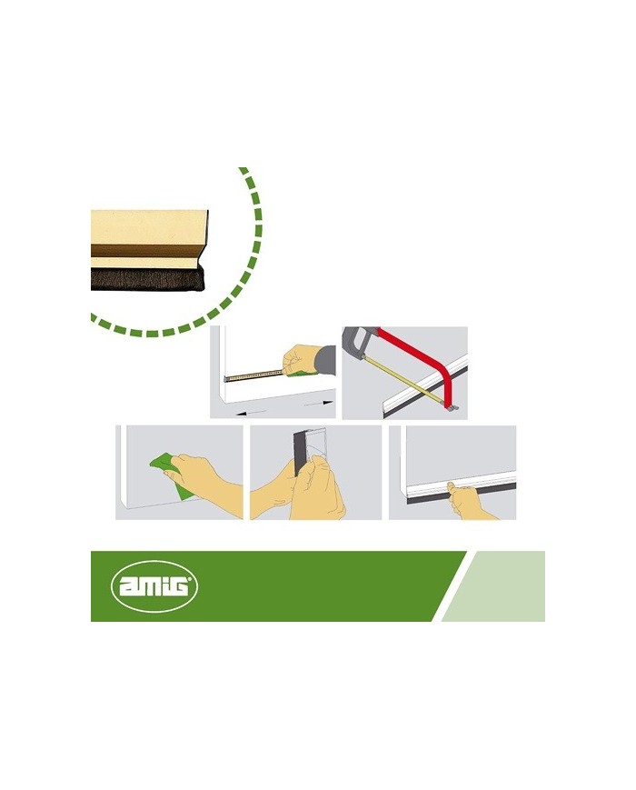 BURLETE AMIG ALUMINIO ORO  82