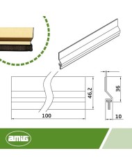 BURLETE AMIG ALUMINIO ORO  82