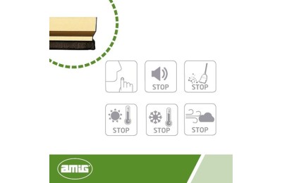 BURLETE AMIG ALUMINIO ORO  82