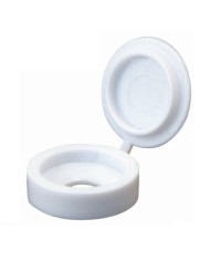 EMBELLECEDOR PLASTICO TORNILLO BLANCO SYSFIX 100U