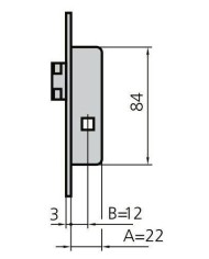 CERRADURA CVL 1963/R HN