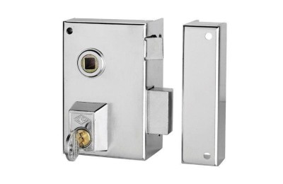 CERRADURA CVL ESMALTADA 156B-60 IZQUIERDA CILINDRO REDONDO